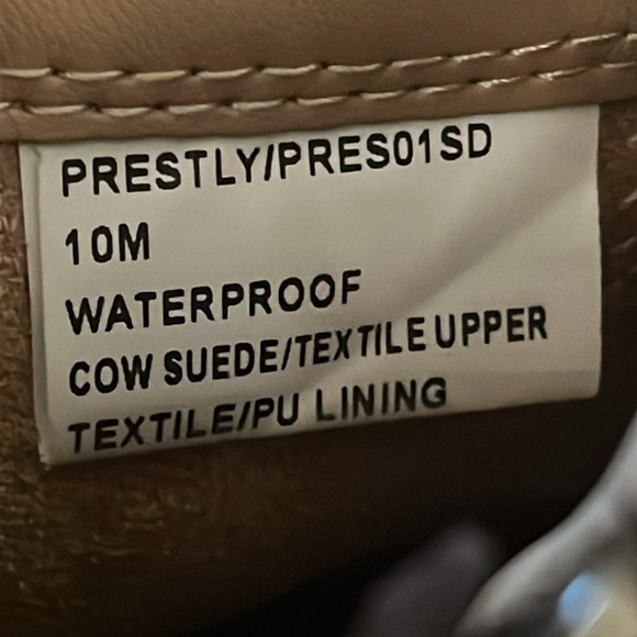 Blondo Prestly suede leather waterproof boot size 10 M - Picture 6 of 10